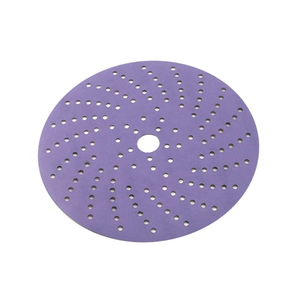 Disques de ponçage personnalisables de 125 mm/5 pouces, 8 trous, en oxyde d'aluminium rouge, avec support en papier abrasif en fibre, pour le polissage <span class=keywords><strong>du</strong></span> bois et de la pierre, OEM - Product Image 6