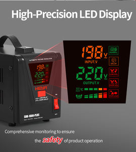 400W-500W AVR однофазный 220V Power электронный светодиодный цифровой 500VA AC стабилизаторы цена - Product Image 4