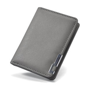 Portacarte di credito da <span class=keywords><strong>uomo</strong></span> in stile <span class=keywords><strong>verticale</strong></span> ultrasottile con porta carte di credito multiuso in materiale PU, <span class=keywords><strong>portafoglio</strong></span> alla moda da <span class=keywords><strong>uomo</strong></span> - Product Image 3