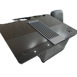 2023 phạm vi mui xe + được xây dựng trong 4 Burner cảm ứng nồi Fan Hood tích hợp nồi - Product Image 1