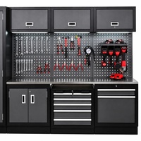 En stock : Armoires de rangement modulaires pour garage, armoire à outils pour mécanicien, armoire de rangement d'outils, établi d'atelier de garage