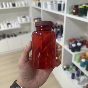 ขวดเม็ดพลาสติกเสริมอาหาร150มล. สำหรับสัตว์เลี้ยงปรับแต่งได้มีฝาปิดด้านบนและทนต่อเด็ก - Product Image 1