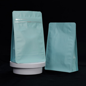 En stock : 50 sachets de café de 125g, 250g, 500g, 1000g avec valve, sacs à fond plat écologiques, résistants à l'humidité, de haute qualité - Product Image 2