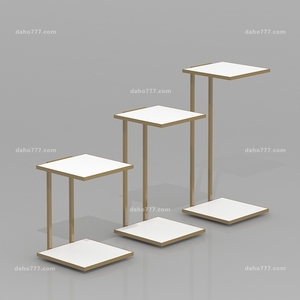 Cao cấp Phụ Nữ Túi Xách hiển thị foor đứng kim Loại hiển thị đứng dẫn hiển thị đứng cao và thấp đầu bảng thiết lập giày và túi cửa hàng - Product Image 1