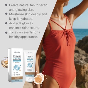 Viareline Hyaluron Soft Tan - Crème Gel Aquatique Ultra Légère avec Acide Hyaluronique pour la Plage, Hommes et Femmes, Réparation Cutanée - Product Image 6