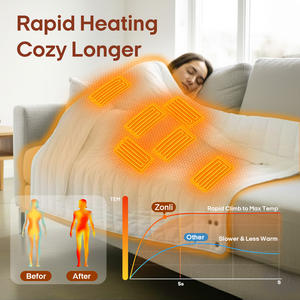 Cobertor Elétrico Quente 7.4V 2025 Novo Personalizado em Lote Mais Vendido em Alta para Uso Interno e Externo no Inverno - Product Image 5