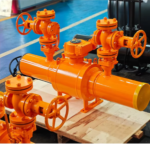 Válvula de Bola Neumática de <span class=keywords><strong>Gas</strong></span> Q361F-16C, Entierro Directo, Doble Difusión, Totalmente Soldada, Manual, para Agua y Aceite, Compatible con OEM, con Brida - Product Image 6