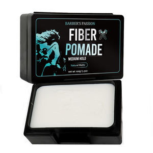 Étiquette personnalisée et parfumez la pommade mate pour <span class=keywords><strong>cheveux</strong></span> d'hommes Pommade à la cire de fibre finie mate pour hommes - Product Image 1