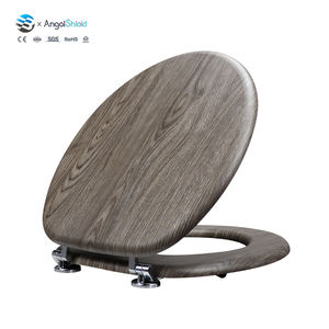 Индивидуальная деревянная крышка для унитаза O-образной формы из натурального дерева, цельная, современная, из бамбука или формованного МДФ - Product Image 2