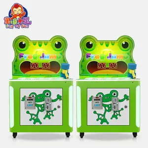 Fabrik preis Münz betriebene Kinder spielen Arcade Schlagen Frosch Spiel maschine Schlagen Sie einen Maulwurf