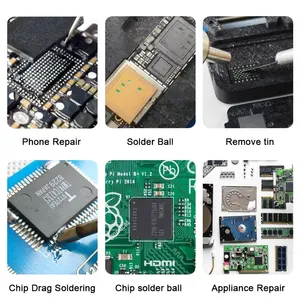 Pâte à souder sans <span class=keywords><strong>nettoyage</strong></span> 10CC NC-559-ASM BGA PCB, <span class=keywords><strong>flux</strong></span> d'huile avancé, graisse à souder, pâte de réparation à souder - Product Image 5
