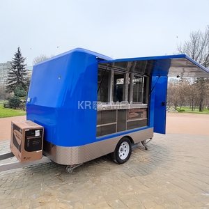 รถพ่วงบรรทุกอาหารจานด่วนราคา2025 - Product Image 1