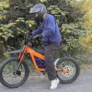 <span class=keywords><strong>Moto</strong></span> tout-terrain électrique Falcon à suspension intégrale en alliage d'aluminium 2026, adulte, 60V, motocross, montagne, vallée, hors route, vélo de course électrique - Product Image 2