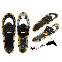 Crampons à neige XATP neufs de haute qualité avec cadre en aluminium BSCI et plateau en HDPE, fixation 1-puling, fournisseur de ski