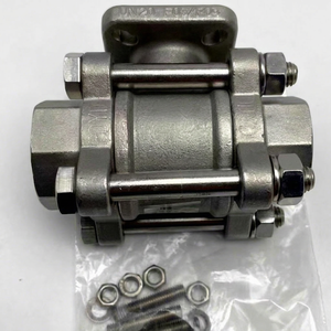 บอลวาล์ว FestosVZBA-1/4"-WW-63-T-22-F0304-V4V4T แบบเชื่อมต่อปลายท่อ PN63 1.4408 SS หมายเลขชิ้นส่วน 1686656 DE รองรับการปรับแต่งตามความต้องการ - Product Image 1