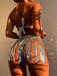 Ensemble <span class=keywords><strong>de</strong></span> <span class=keywords><strong>maillot</strong></span> <span class=keywords><strong>de</strong></span> <span class=keywords><strong>bain</strong></span> 3 pièces TKS avec jupe à franges, bikini <span class=keywords><strong>push</strong></span>-<span class=keywords><strong>up</strong></span> argenté brillant, <span class=keywords><strong>maillot</strong></span> <span class=keywords><strong>de</strong></span> <span class=keywords><strong>bain</strong></span> sexy à sequins, <span class=keywords><strong>maillot</strong></span> <span class=keywords><strong>de</strong></span> <span class=keywords><strong>bain</strong></span> uni - Product Image 4