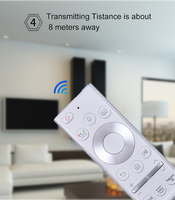 Control Remoto Original BN59-01327B para Televisores Inteligentes SAMSUNG Serie Q, Entrada de Voz, HDR 8K, IR, Plástico, Acceso a Netflix/Prime Video
