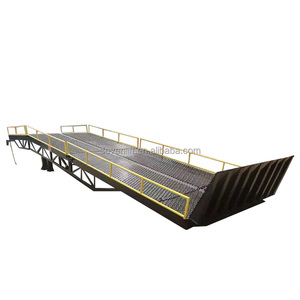 6-15t 바다 컨테이너 2 개 적재 유압 트럭 고정 유압 컨테이너 적재 도크 램프 전기 하역 램프 - Product Image 6