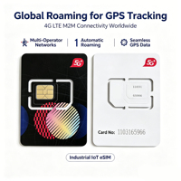 Traceur GPS intelligent IoT pour l'Afrique, toutes bandes 2G/3G/4G, avec carte SIM 30 Mo par mois, étanche, visualisation via application PC/Android, garantie 1 an
