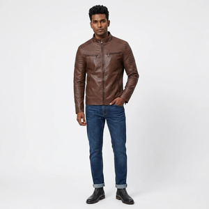 Top Selling Professional Design for <b>Jackets</b> <b>Leather</b> <b>Jacket</b> <b>Men</b> Top Quality Material Low Price <b>Leather</b> <b>Jacket</b> for <b>Men</b> - Product Image 1
