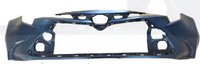 WELIFTRICH Parachoques Delantero Nuevo de Alta Calidad para LE USA 2020 OEM 52119-12998 52119-F2921, Pintura Negra, Fijación con Tornillos, 1 Año de Garantía