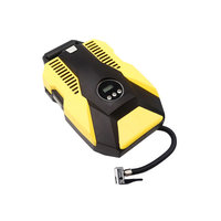 Compresseur d'air numérique intelligent sans fil portable haute efficacité 12V pour pneus de voiture avec moniteur de pression et câble d'alimentation de 2,8 mètres