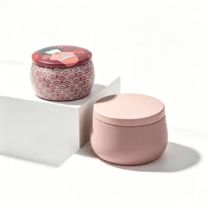 Envase Metálico Personalizado de Hojalata y Aluminio para Perfume Sólido, Bálsamo Labial, Cosméticos de Baño, Polvo Facial, Crema, Jabón Corporal, Mantequilla, Ungüento y Velas - Product Image 1