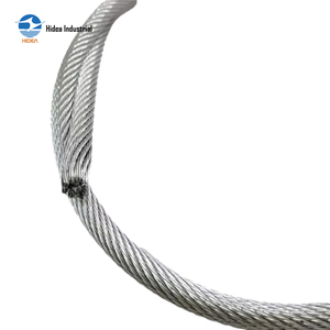 Cable de Acero HIDEA de Uso General 18*7 17*7 con Núcleo IWS, Electro <span class=keywords><strong>Galvanizado</strong></span> GB 8918-2006 para Soporte de Grúas y Trenes de Elevación en Pozos Verticales - Product Image 4