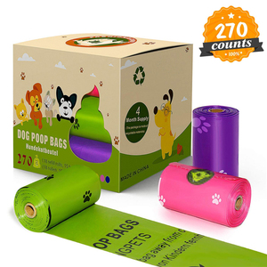Bolsas Ecológicas Personalizadas para Excrementos de Perros, Bolsas para Limpieza de Desechos de Mascotas, OEM, Perfumadas, Biodegradables, Diseño Propio, Almidón de Maíz - Product Image 1