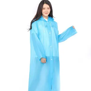 EVA raincoat regenponcho PEVA material LOGO customized rain regen poncho Adults Outdoor Plastic Fishing a raincoat