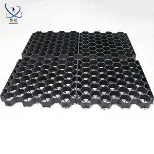 Rejilla de Césped Permeable de Plástico HDPE Virgen Modificado Ecológico con Sistema de Drenaje de Agua para Estacionamientos, Pasillos de Incendios y Pendientes - Product Image 6