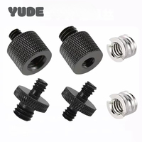 Vis de conversion 1/4-20 à 3/8-16, adaptateur mâle-mâle pour support de trépied photo/vidéo, accessoires de fixation génériques