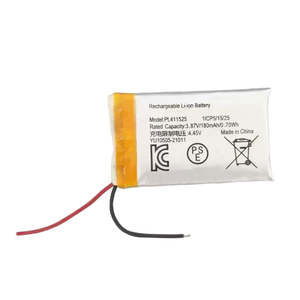 Batterie rechargeable PL411525 180mAh pour Xiaomi <span class=keywords><strong>Mi</strong></span> <span class=keywords><strong>Band</strong></span> 7 / 7 Pro / 7 NFC M2129B1/ M2130B1 / M2140B1 Vente en gros d'usine - Product Image 1