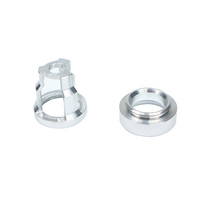 Pièces usinées CNC de précision en acier inoxydable, aluminium, pour les industries médicale, aérospatiale et automobile, service d'usinage CNC