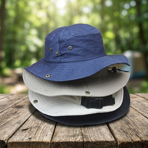 Sombrero de Pescador Plegable de Algodón 100% con Protección Solar, Ajustable, para Exteriores, con Bordado 3D de Hojas de Dibujos Animados para Hombre - Product Image 3