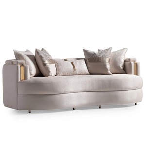 Divano di Lusso per Reception d'Hotel <span class=keywords><strong>in</strong></span> Offerta, Design Moderno di Alta Qualità, Modulare a Due Posti a Forma di L, Personalizzabile su Misura - Product Image 1