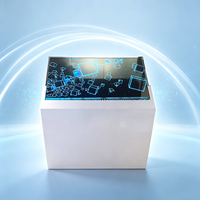 Afficheur numérique OLED transparent personnalisable de 55 pouces avec une résolution de 1920x1080 pour la publicité dans les ascenseurs, les centres commerciaux et les métros