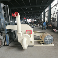 Vente en gros de pulvérisateur de poudre de bois électrique Broyeur de sciure forestière pour la culture de champignons Production de charbon de bois