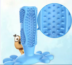 Gran oferta, respetuoso con el medio ambiente, limpieza personalizada de dientes de mascotas, juguete para morder de perro de goma oral - Product Image 4