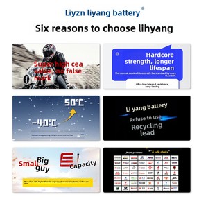 Li Yang Bosol M1/M4/M5/M6/Extrêmement furtif/Raptor/Cheetah Batterie <span class=keywords><strong>de</strong></span> <span class=keywords><strong>moto</strong></span> moderne et écologique sans entretien - Product Image 2