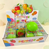 Krokant fruit squishy speelgoed Stressverlichtend limoen squishy speelgoed Bouwsteen Fruit zintuiglijk speelgoed Knapperig knisperend geluid Knijpspeelgoed