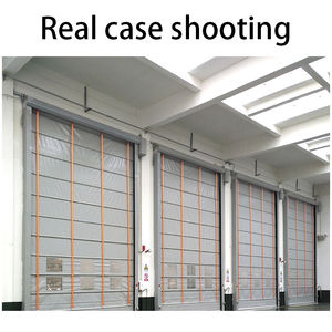 Portes pliantes à grande vitesse adaptées aux portes automatiques à levage et empilage pour ateliers, entrepôts et magasins - Product Image 6