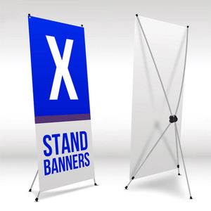 Portable X Banner Stand Lightweight Display <b>Frame</b> for Indoor Advertising - Product Image 3