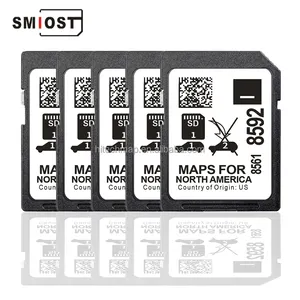 מערכת ניווט לרכב SMIOST ניתנת לשינוי CID SD כרטיס ניווט GPS עבור שברולט GM 8592 32GB קפטיבה אמריקה