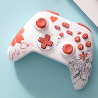 Manette de jeu sans fil personnalisable LUCKY FOX pour One avec double vibration, gyroscope six axes, matériau ABS