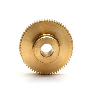 Изготовленный на заказ Oem Механическая прецизионная Шестерня из латунной стали, алюминиевое кольцо, Червячные винтовой шестерни, наборы деталей, небольшие конические шестерни - Product Image 6