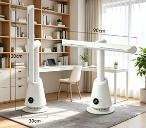 Ventilador de Torre sin Aspas para Exteriores, Uso Doméstico, Ideal para el Verano, Venta al Por Mayor de Fábrica - Product Image 1