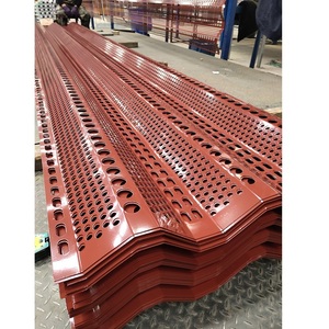 Pannelli Frangivento in Acciaio Perforato con Uno, Tre o <span class=keywords><strong>Cinque</strong></span> Picchi per il Controllo della Polvere e del Vento - Product Image 2