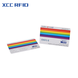 Xcc 13.56MHz RFID thẻ thông minh fm11r08 1K bộ nhớ không thấm nước PVC Pet nhựa NFC UHF giao diện truyền thông t5577 em4305 125Khz - Product Image 3