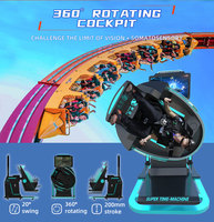 Simulateur de jeu de réalité virtuelle intérieur avec mouvements verticaux, machine de jeu VR 9D pour parc d'attractions, chaise VR